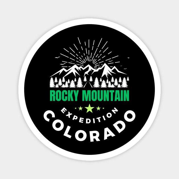 Expedition Colorado - Adventure Magnet by ZombieTeesEtc